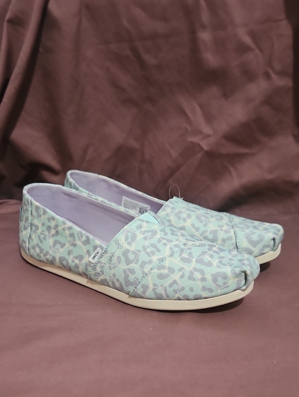 Toms Espadrille Misty Blue - US 7.5